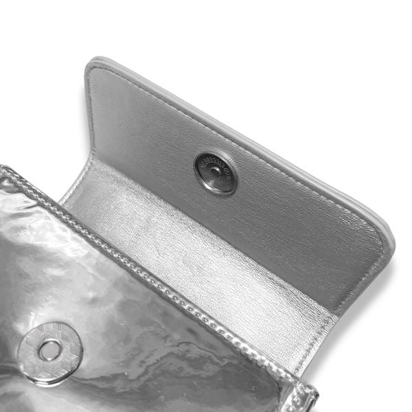 Rhinestone Decor Patent Purse