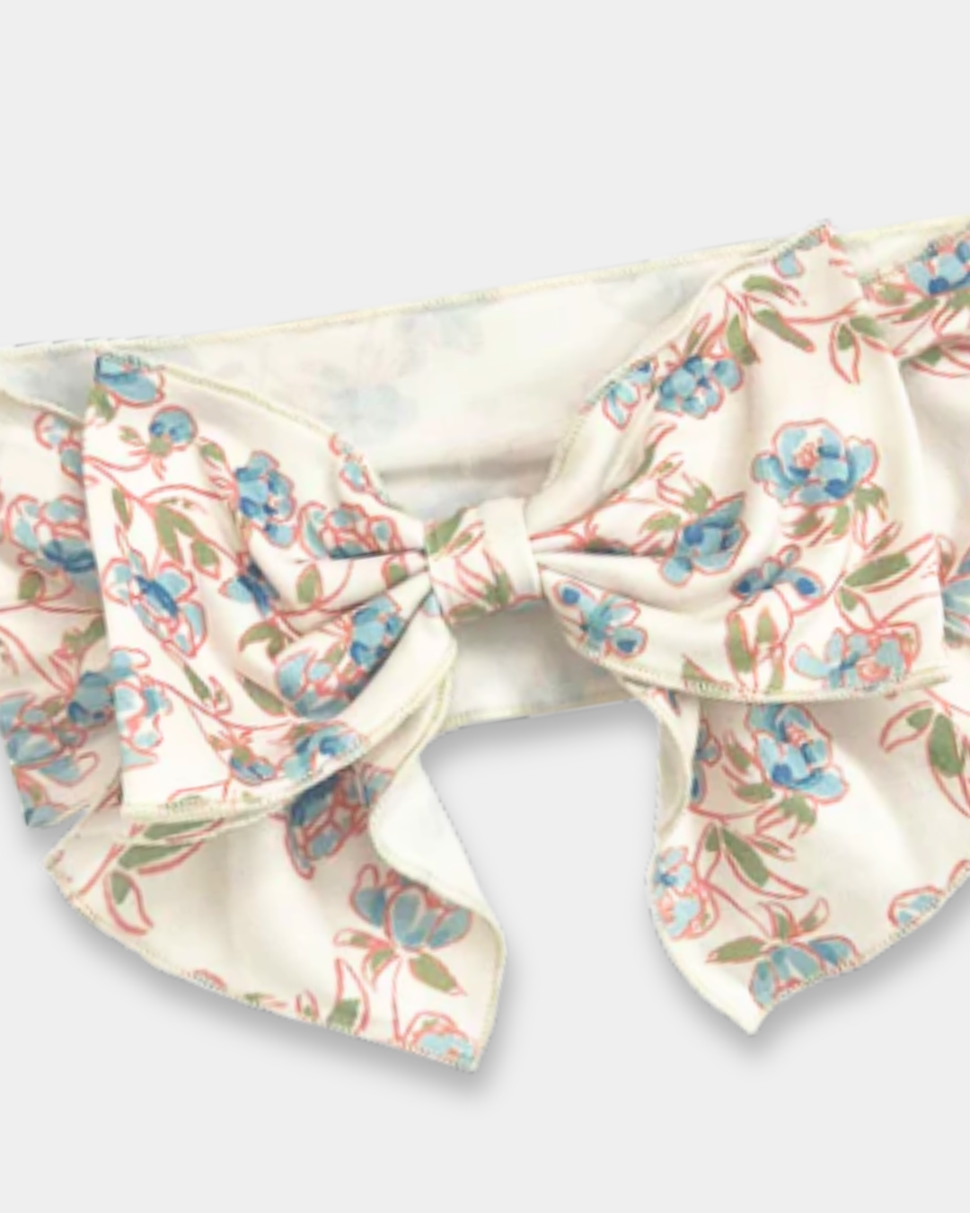 Sadie baby headband, floral infant headband, boutique baby bow, newborn baby girl hair accessories, soft baby headwrap, oversized bow headband, matching romper headband, boutique baby accessories, baby girl outfit accessories, infant floral bow, soft stretch baby headband, Sadie set headband