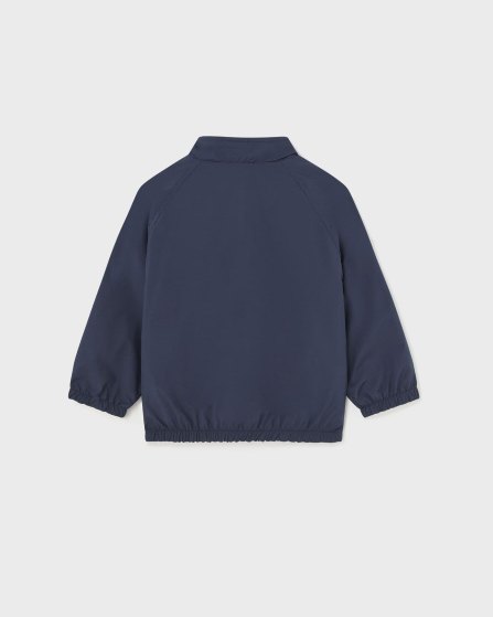 Navy Reversible to Stripe Windbreaker