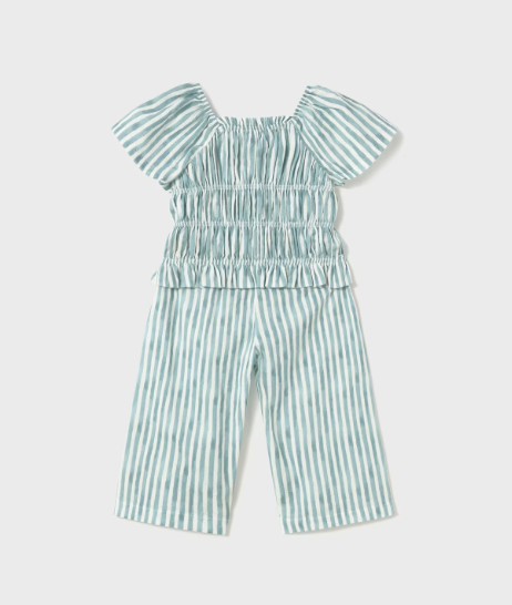 2pc Emerald Top & Pant Set