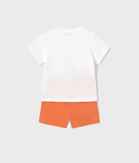 2pc 3 Surf Board Top w Orange Shorts