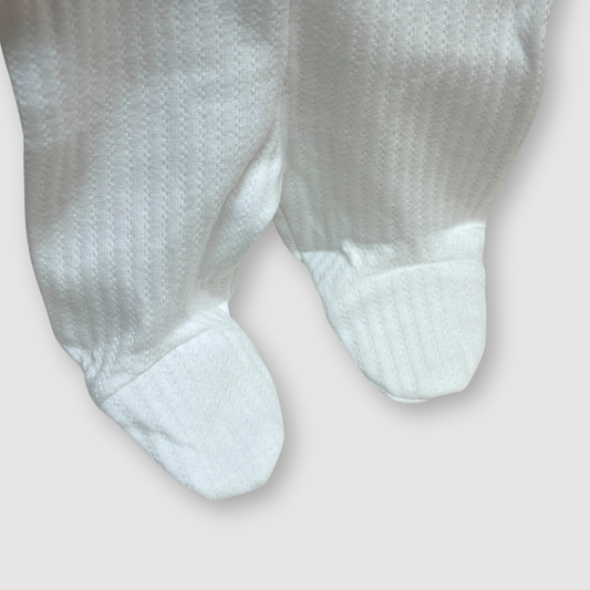 3pc White Preemie Set