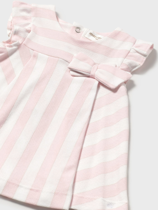 Pink & White Stripe Dress