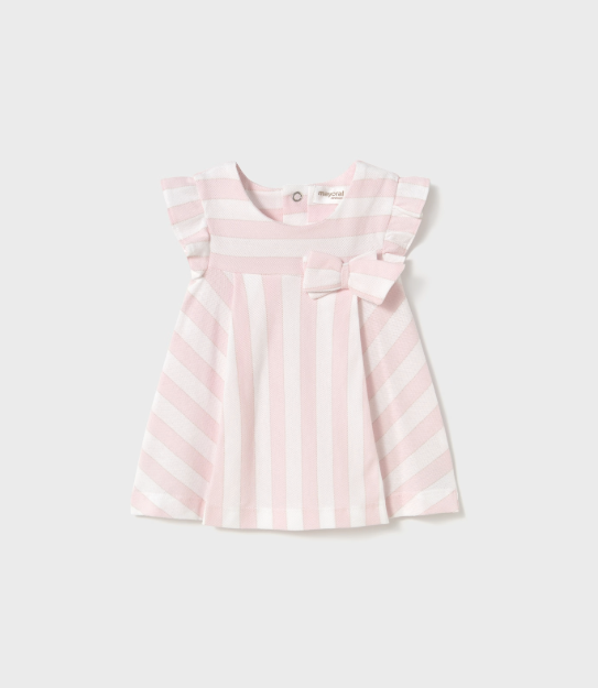 Pink & White Stripe Dress