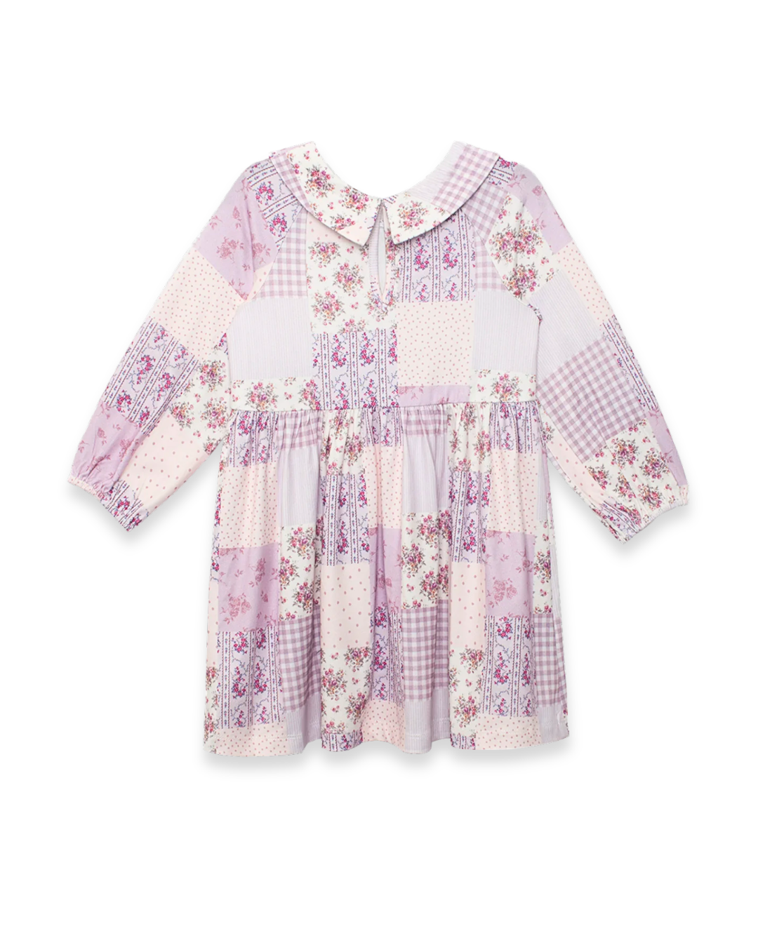 Liliana Dress, patchwork floral dress girls, pink gingham dress kids, boutique kids clothing, girls Peter Pan collar dress, toddler girls boutique dress, fall floral dress girls, girls long sleeve dress, boutique toddler outfits, cute girls dresses, Back to school outfits, school outfits for girls, pre-k clothing, kids fall fashion
