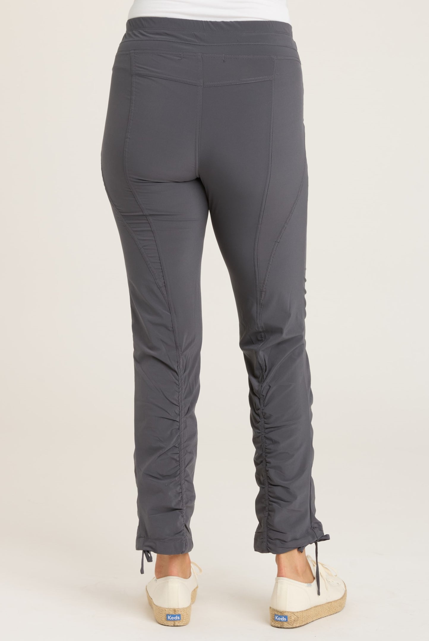 Charcoal Parachute Pant