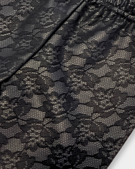 girls black vegan leather leggings, girls lace overlay leggings, kids faux leather leggings, boutique leggings for girls, girls fall leggings, girls fashion pants, floral leather look leggings, Expressions Boutique NY kids, stylish girls leggings, chic kids fashion