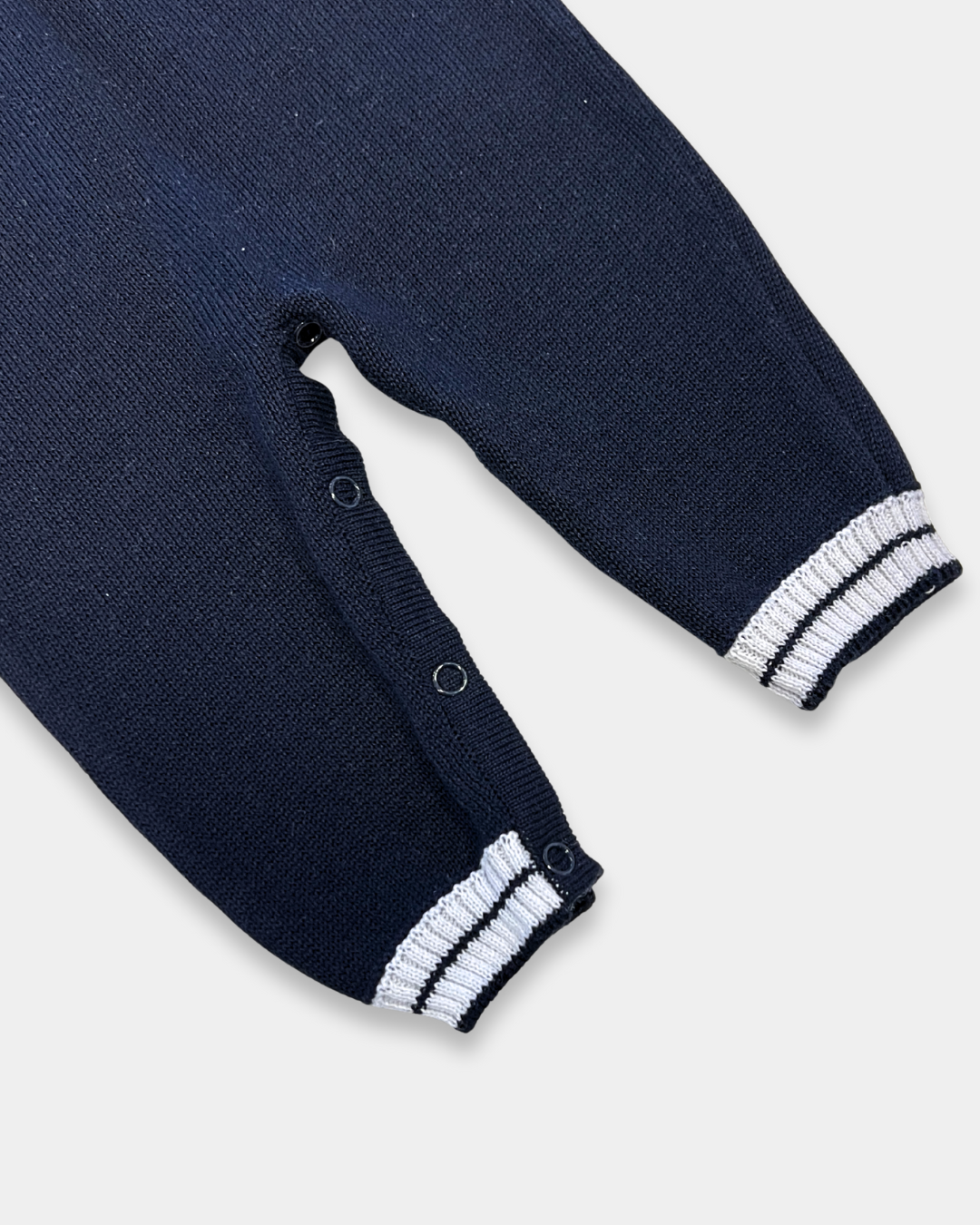 baby boy navy romper, knit polo romper baby, navy and white baby outfit, boutique baby boy clothing, baby boy knit holiday romper, newborn polo romper, baby boy christening outfit navy, classic knit romper for boys, baby shower gift boy outfit, boutique baby romper Expressions Boutique NY, Woodbury baby boutique, baby boy special occasion clothing