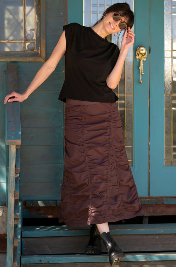 Gored Peasant Skirt