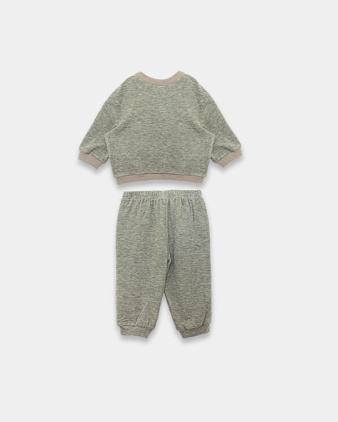 Miles pant set, kids jogger set, toddler jogger outfit, boutique kids loungewear, heathered knit kids set, unisex kids pant set, baby jogger set, toddler matching outfit, boutique toddler clothing, everyday kids outfit, back to school, school outfits, pre-k clothing