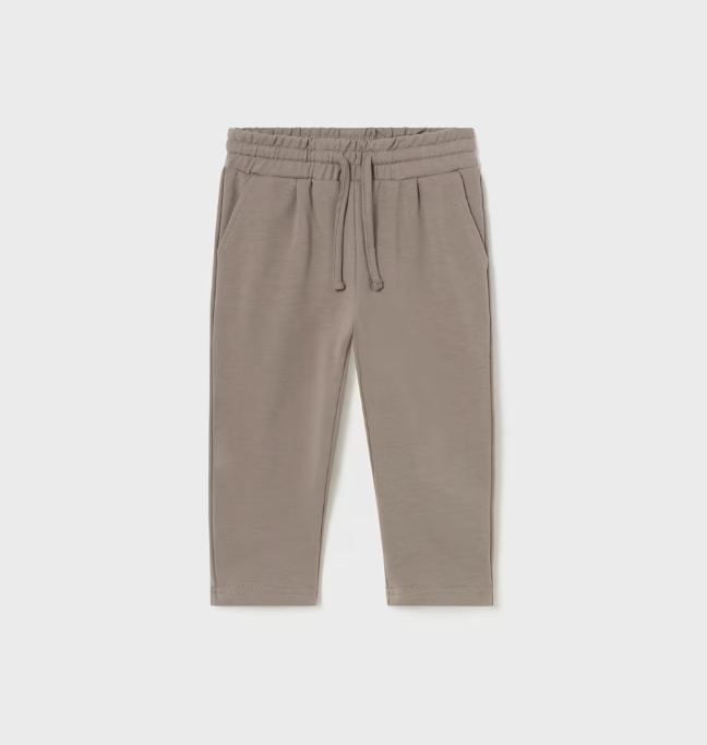 2pc Mocha Checkered Button Up w Pant