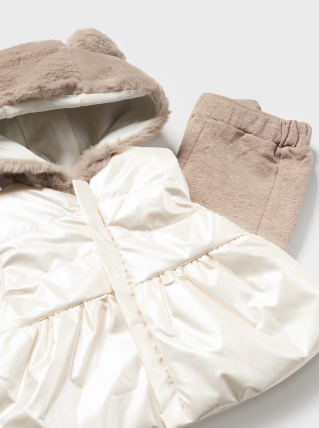 3pc Champagne Vest Set