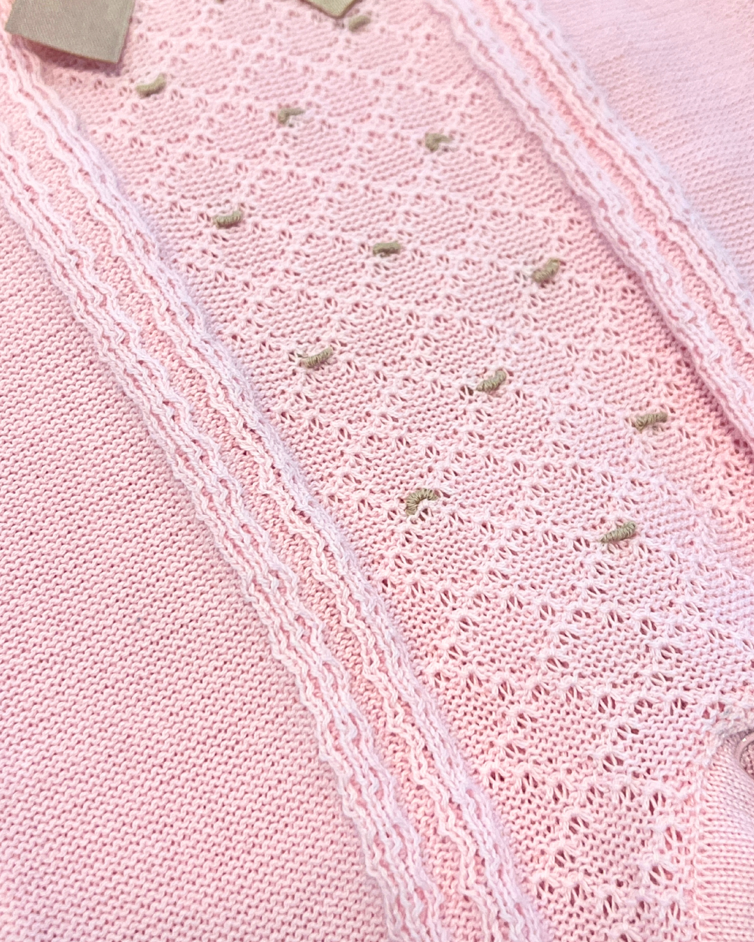 baby girl knit romper, pink knit romper with bow, boutique baby romper, lace front baby romper, baby girl special occasion outfit, knit romper newborn, boutique baby shower gift, elegant baby girl romper, toddler girl knit outfit, Expressions Boutique NY, Woodbury baby boutique, heirloom style baby romper