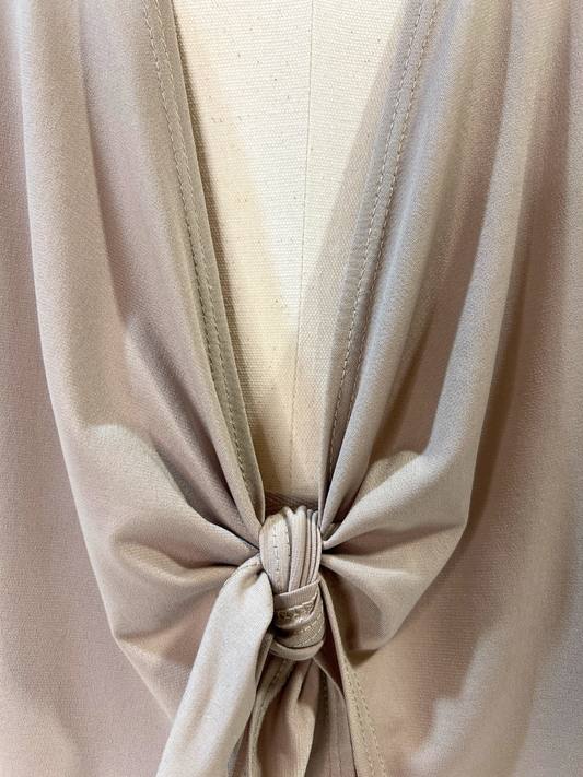 Tie Bell Sleeve Top Cardigan