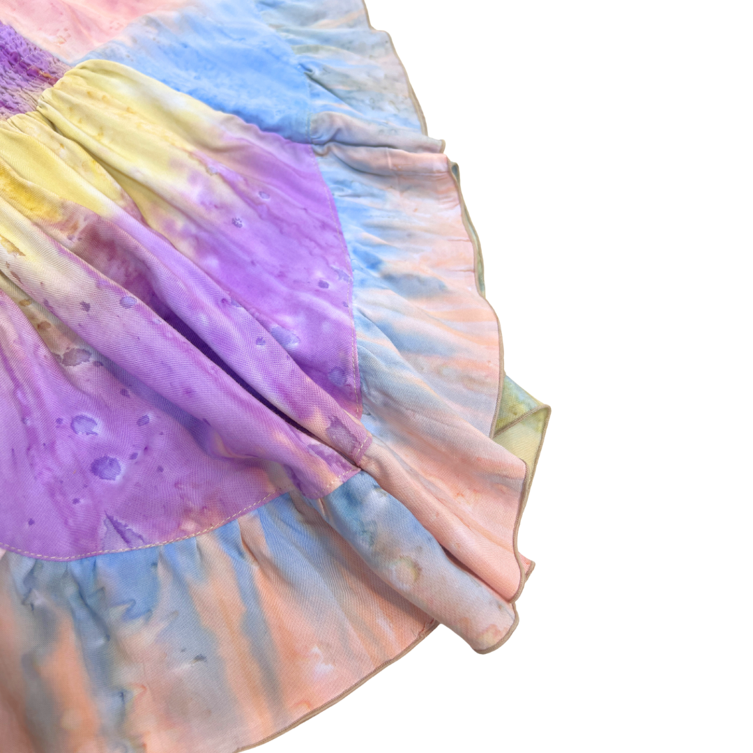 Cocoa Dress Tie-Dye Smocked Top Dress