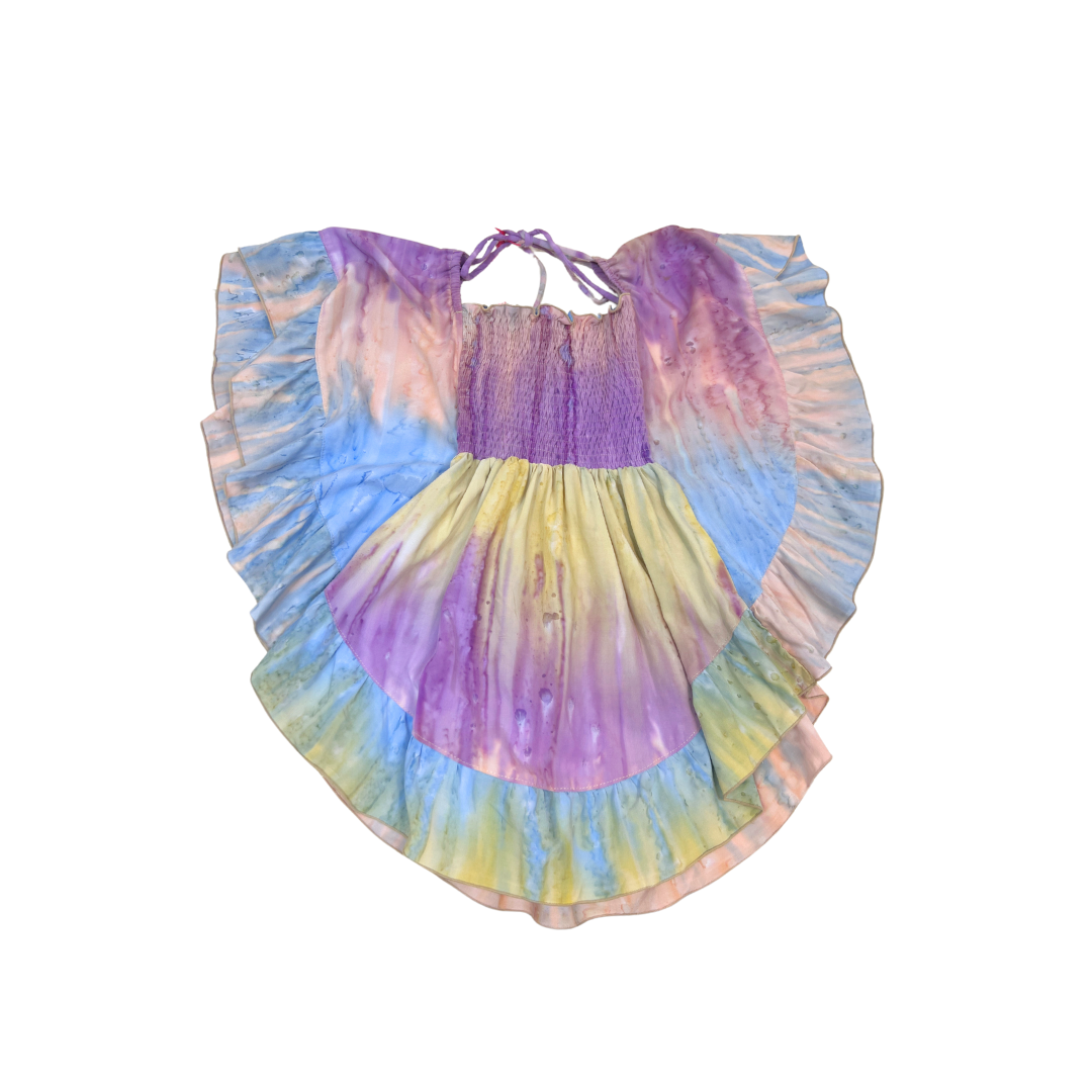 Cocoa Dress Tie-Dye Smocked Top Dress