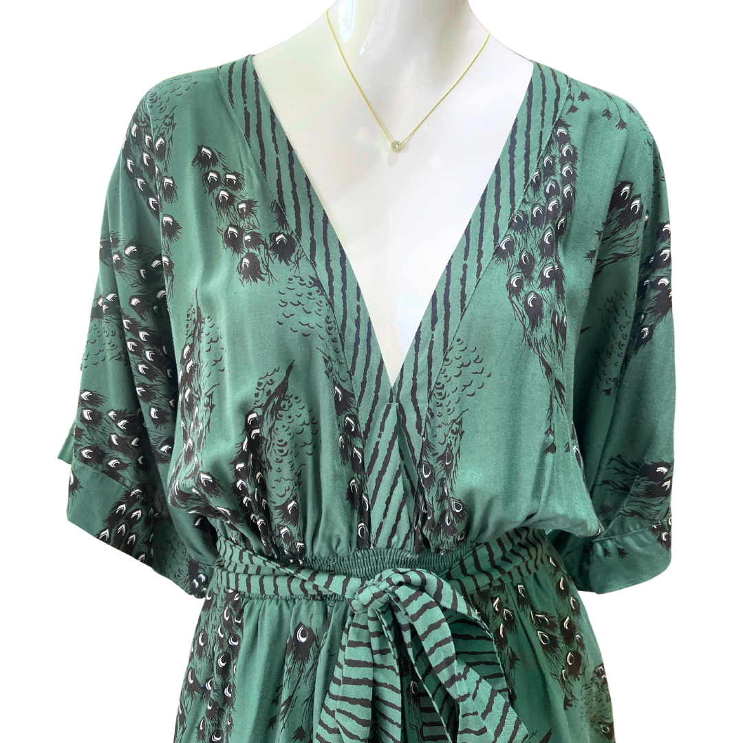 Kealani Olive Empire Dress