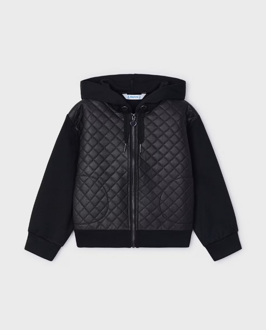 Quilted Combined Sweatshirt