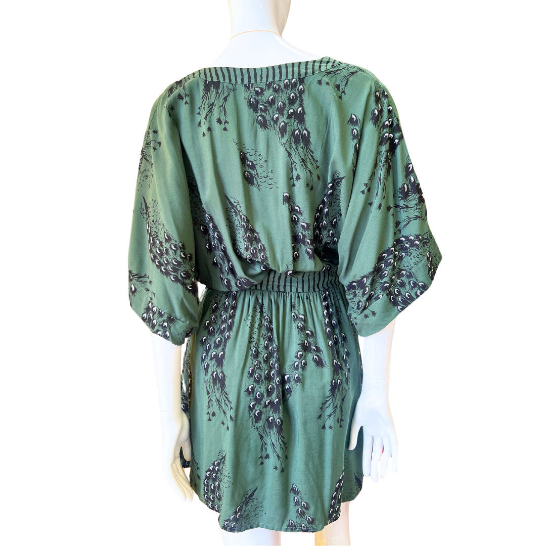 Kealani Olive Empire Dress