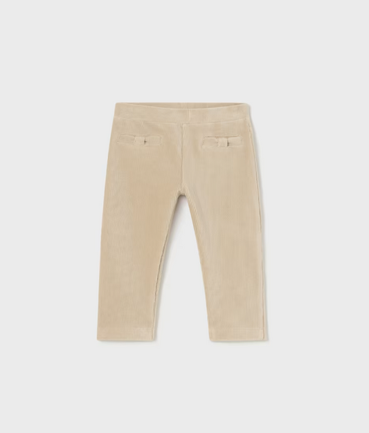 Sepia Basic Cord Knit Trousers