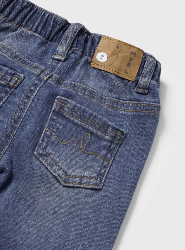 2pc Stripe Sweater w Denim Pant *