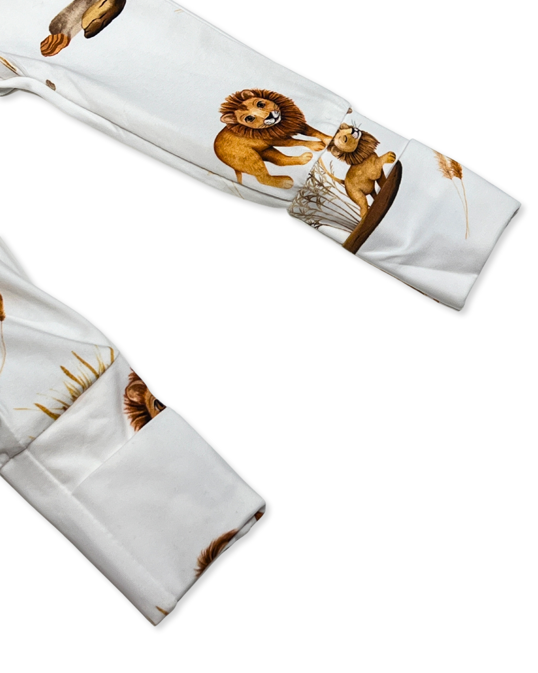 lion baby romper, organic cotton growsuit, safari print baby outfit, baby boy lion sleeper, boutique organic babywear, newborn lion romper, infant jungle print one piece, eco friendly baby clothes, baby shower lion gift, toddler safari themed romper