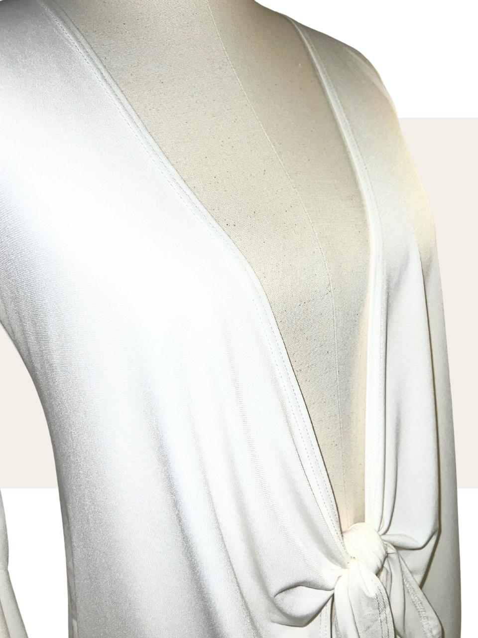 Tie Bell Sleeve Top Cardigan