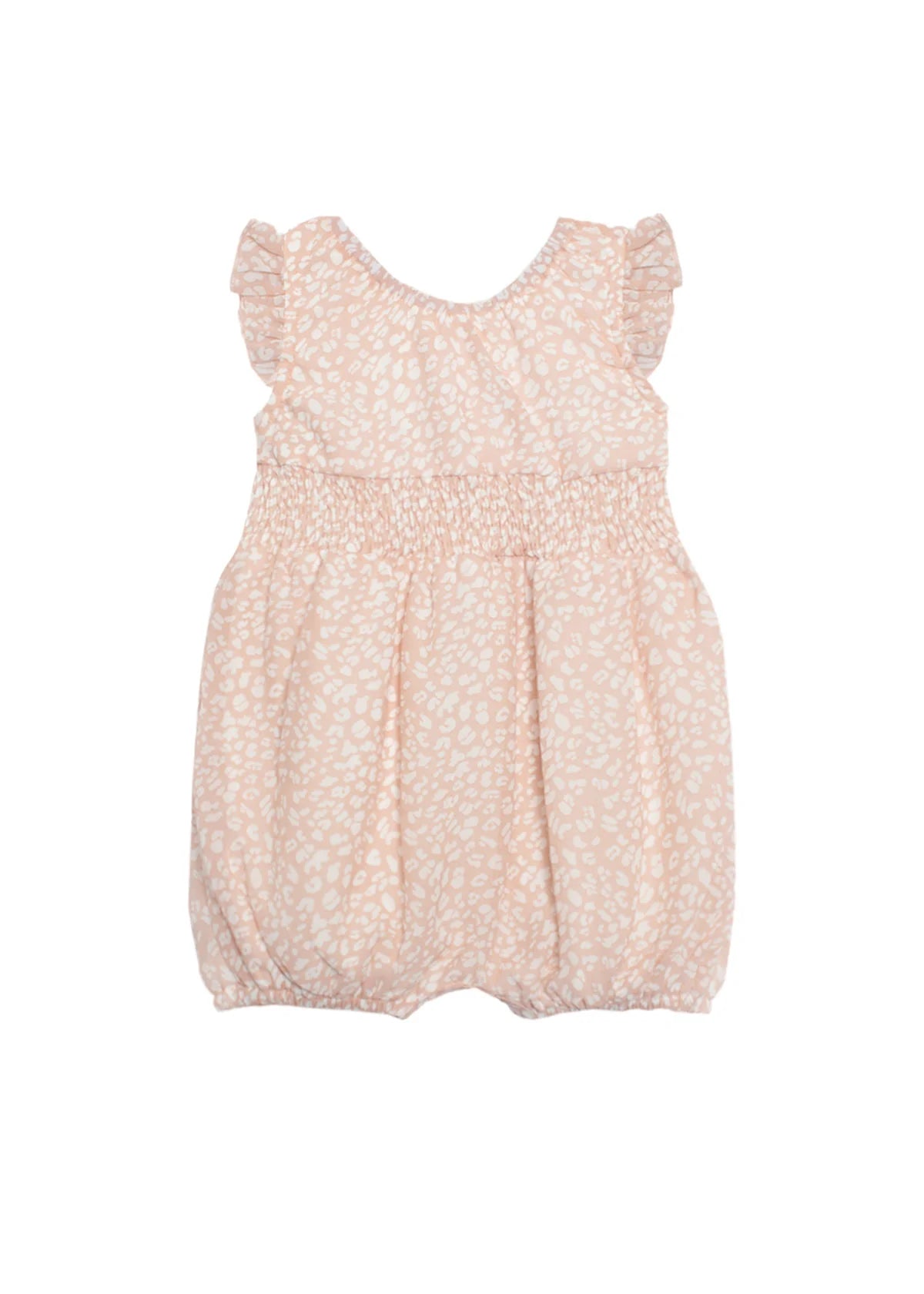 Pink Wildflower Romper