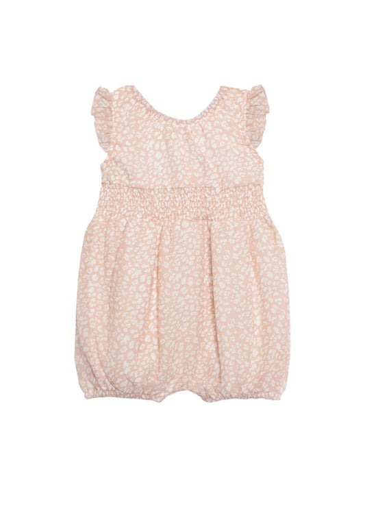 Pink Wildflower Romper