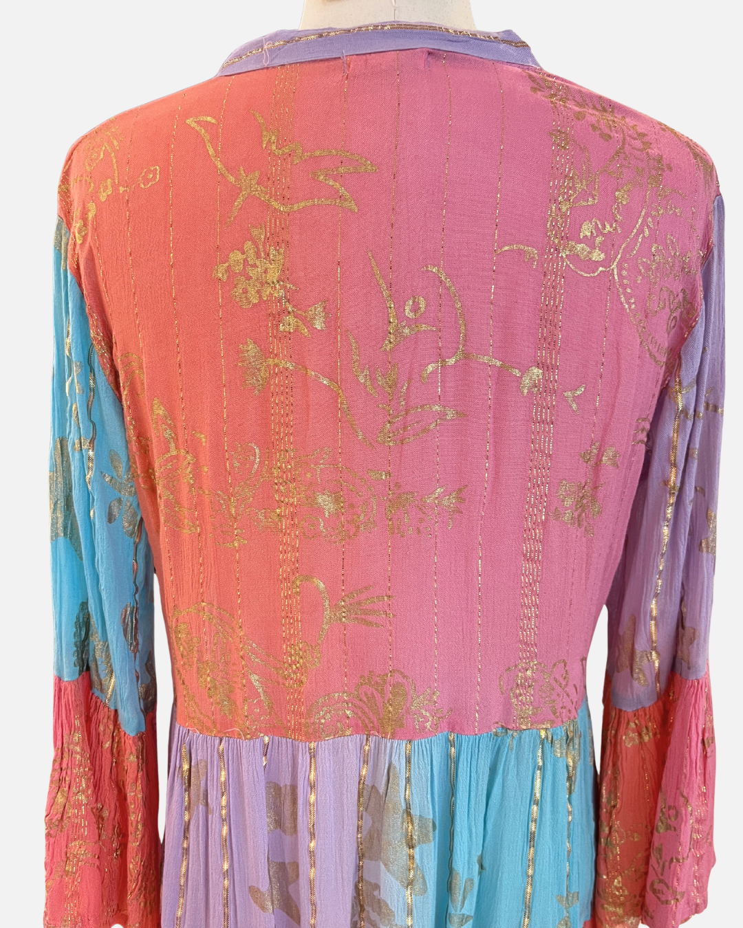 Multi Color Short Dress Cover Up