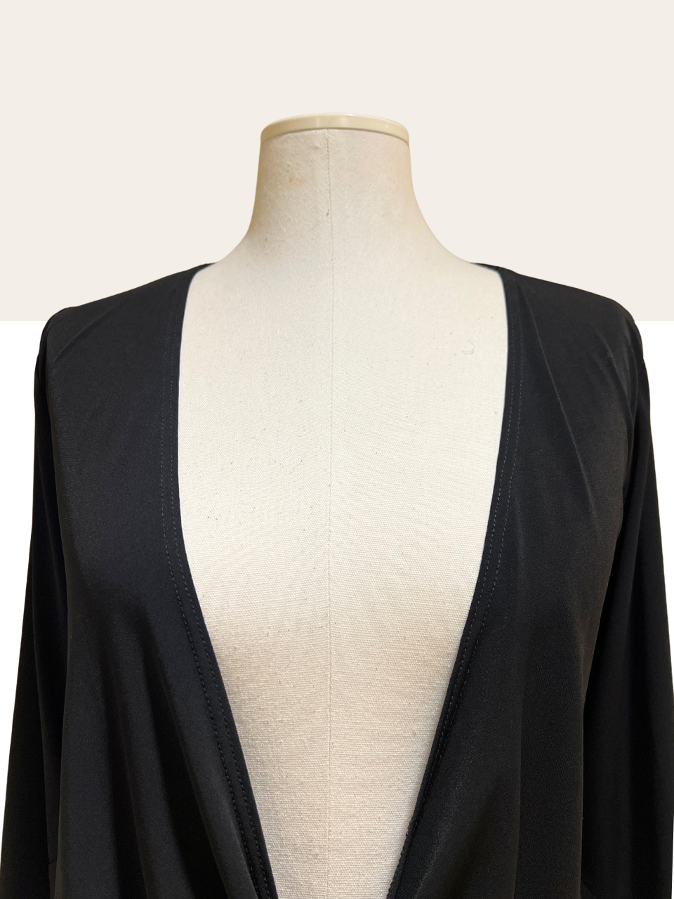 Tie Bell Sleeve Top Cardigan