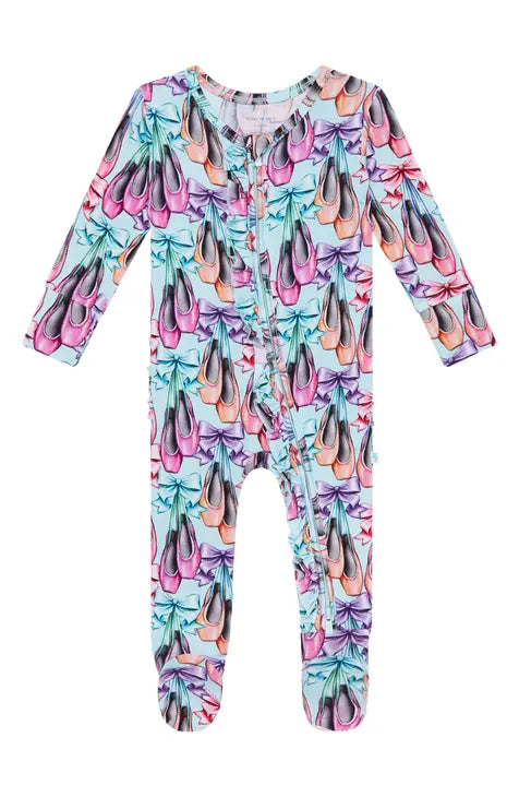 Irina Ruffled Footie