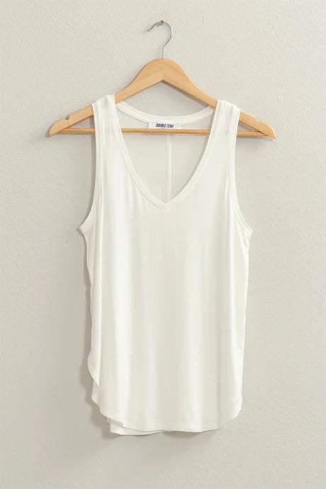 Sleeveless V-Neck Top