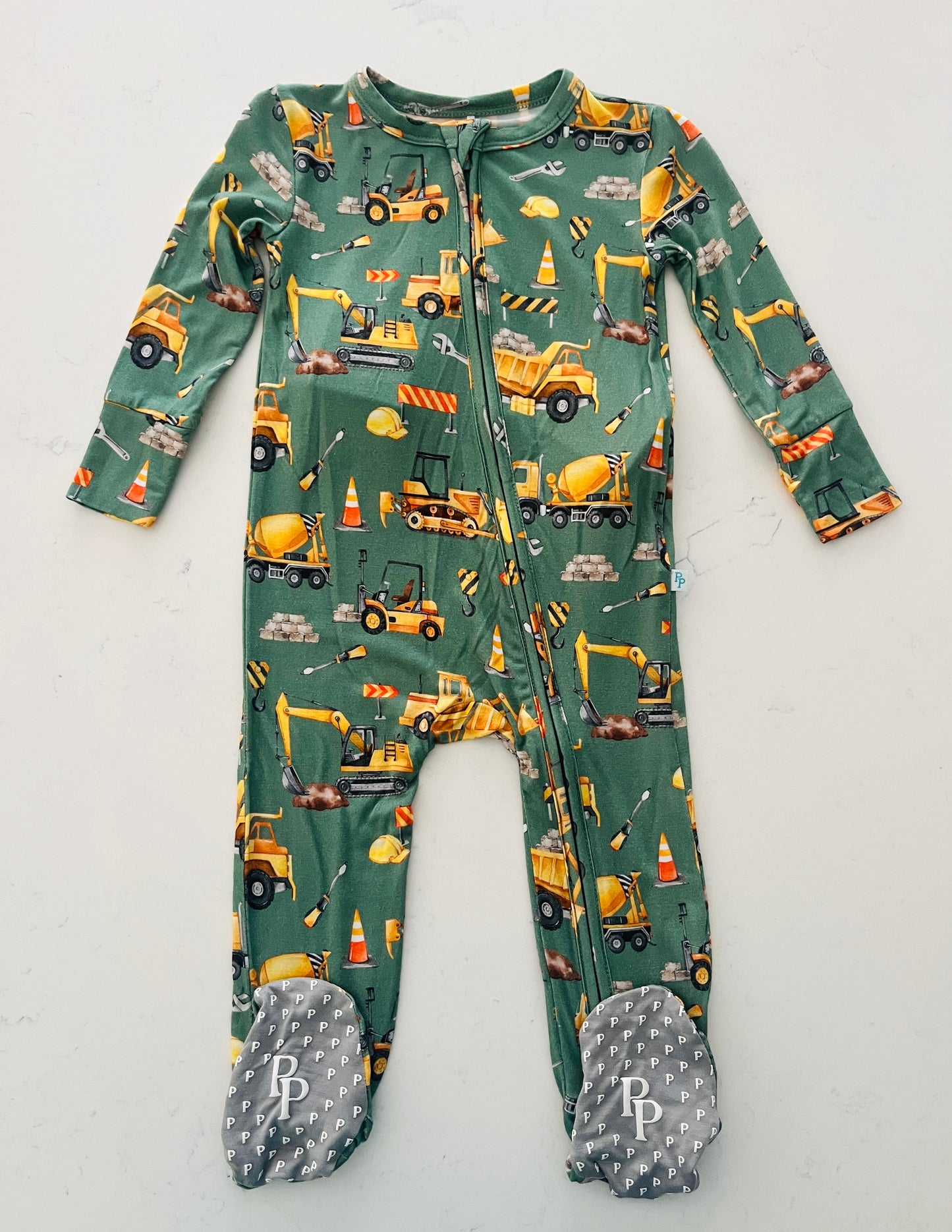 Posh Peanut Crawford Zippered Footie