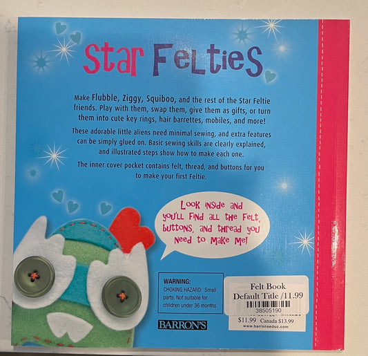 Felt Book by Sarah Skeate