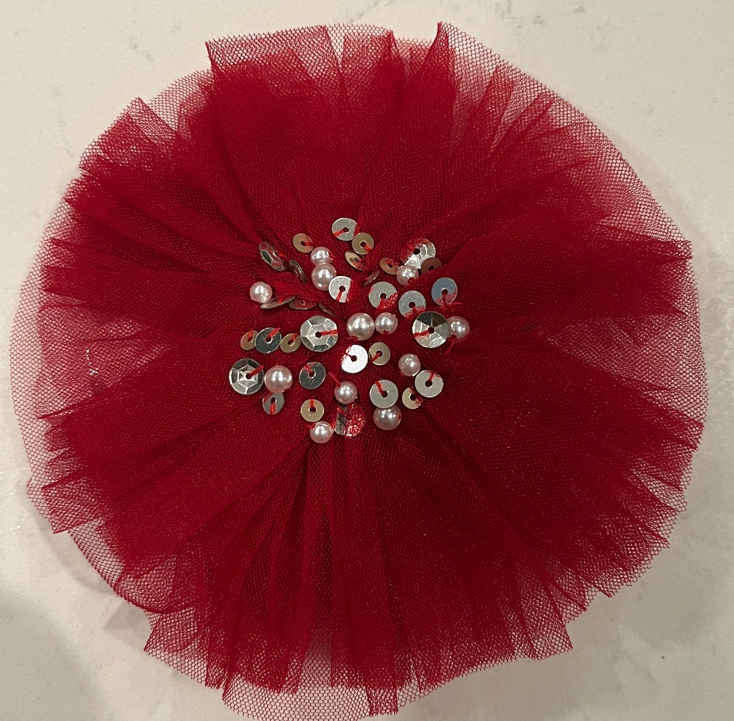 Red/Black Plaid LS Shirt Tulle Skirt Dress