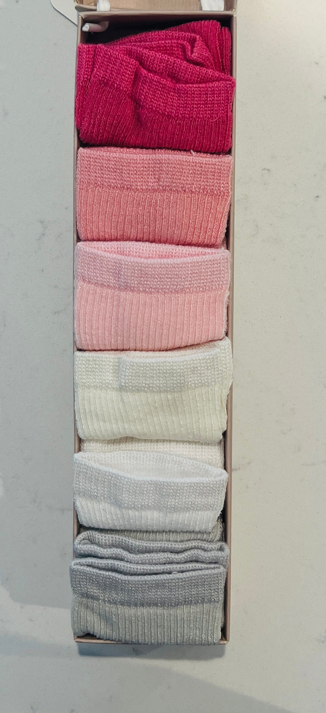Mayoral Tulip Rose 6-Pack Assorted Baby Socks