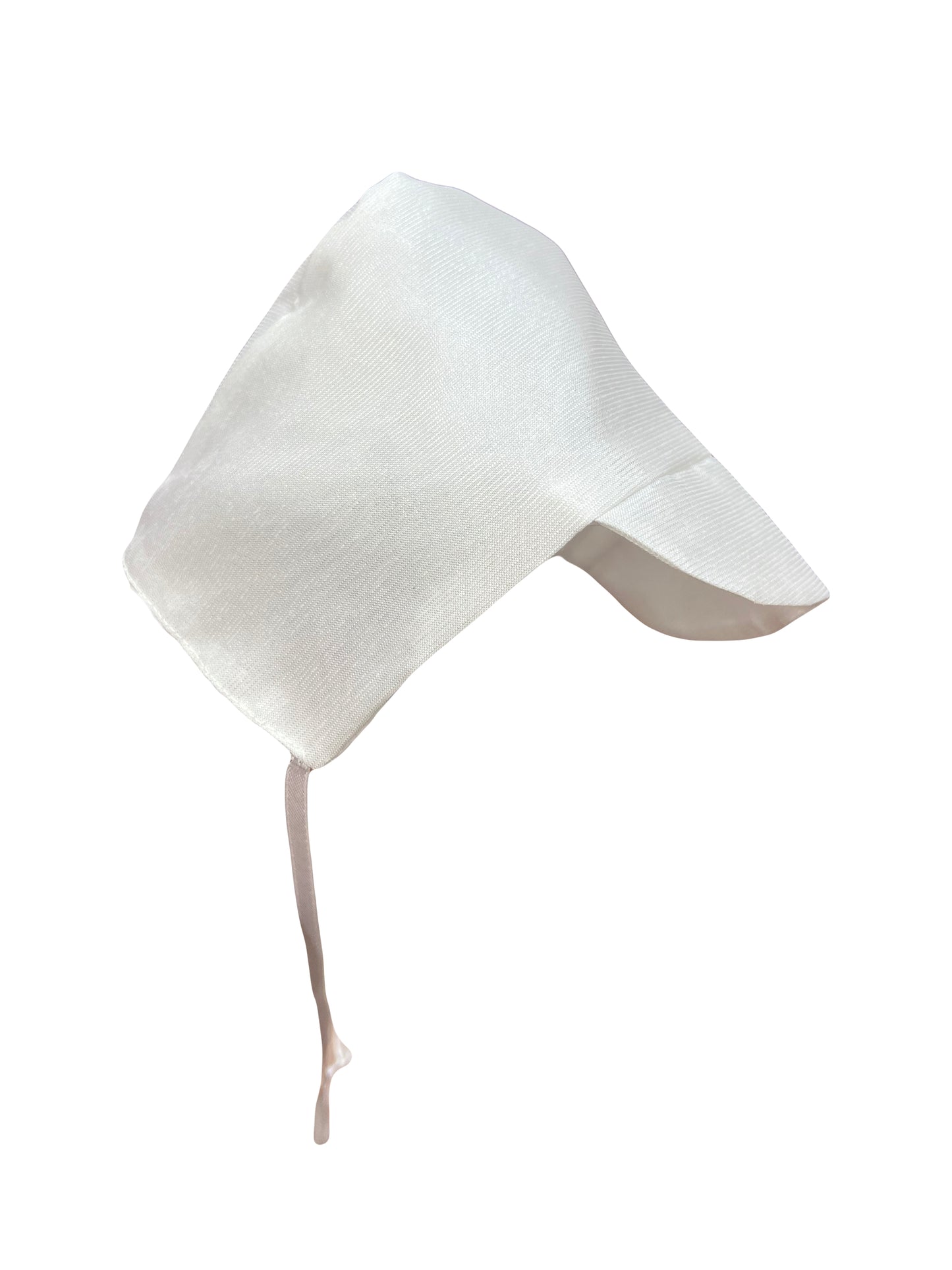 2pc Poly Bengaline Romper w Bonnet