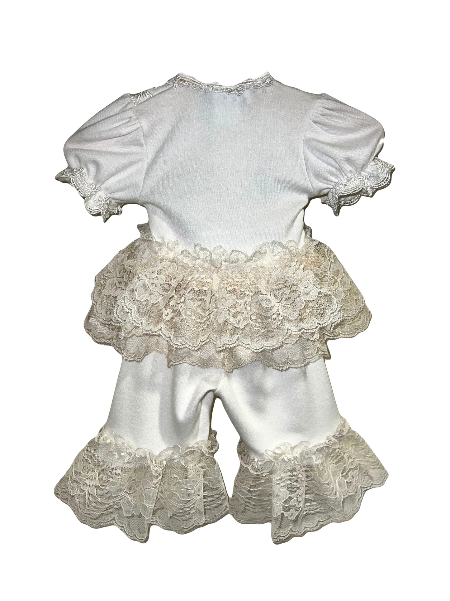 2pc Ombre SS Tu Tu Pant Set