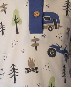 2pc Campfire Henley Shirt & Pants