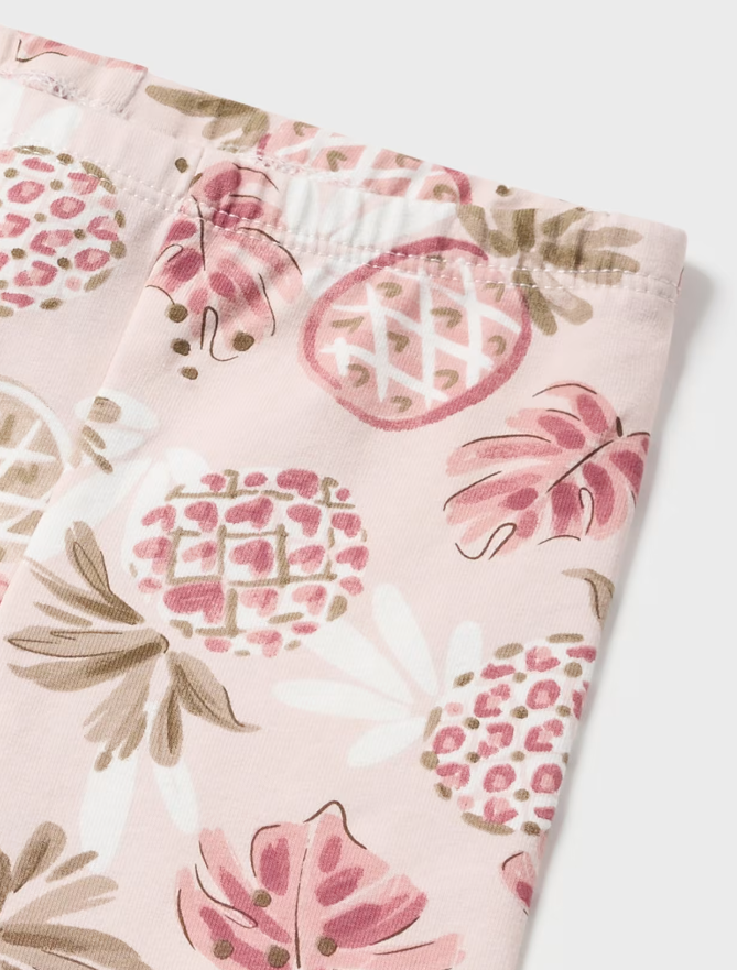 2pc Salmon top w matching leggings