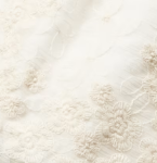 Off White Embroidered Dress