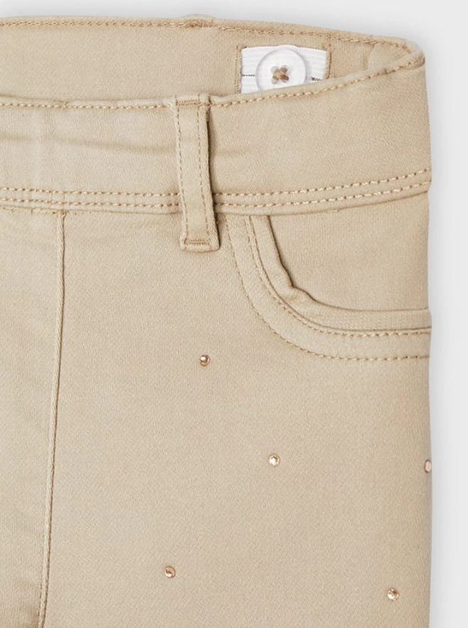 Camel Jegging w Gold Dots