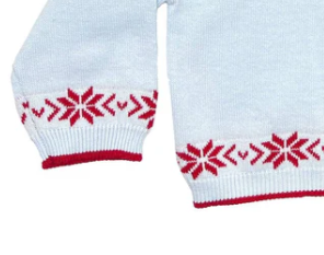 Light Blue Reindeer Sweater