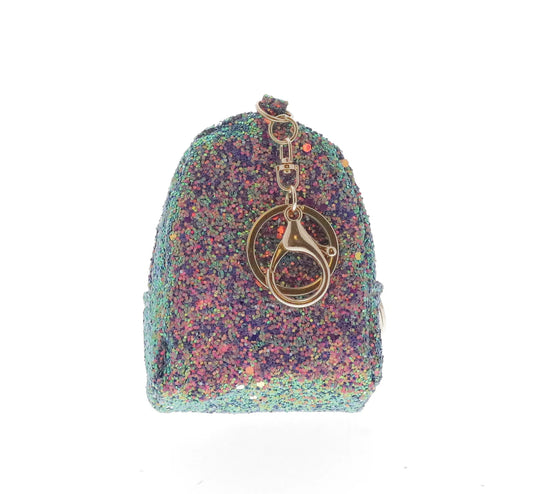 Sequin Flamingo Coin Purse