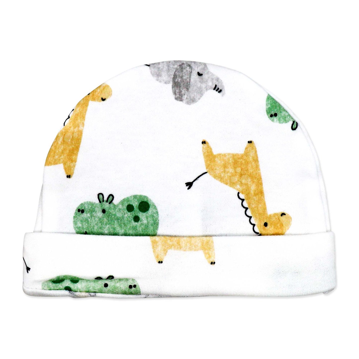 neutral baby shower gift set, unisex newborn gift bundle, 5 piece baby clothing set, newborn take home outfit set, boutique baby shower gift ideas, gender neutral baby gift pack, newborn essentials with hat and bib, unisex baby animal print clothing, boutique infant gift set unisex, cotton newborn neutral gift box