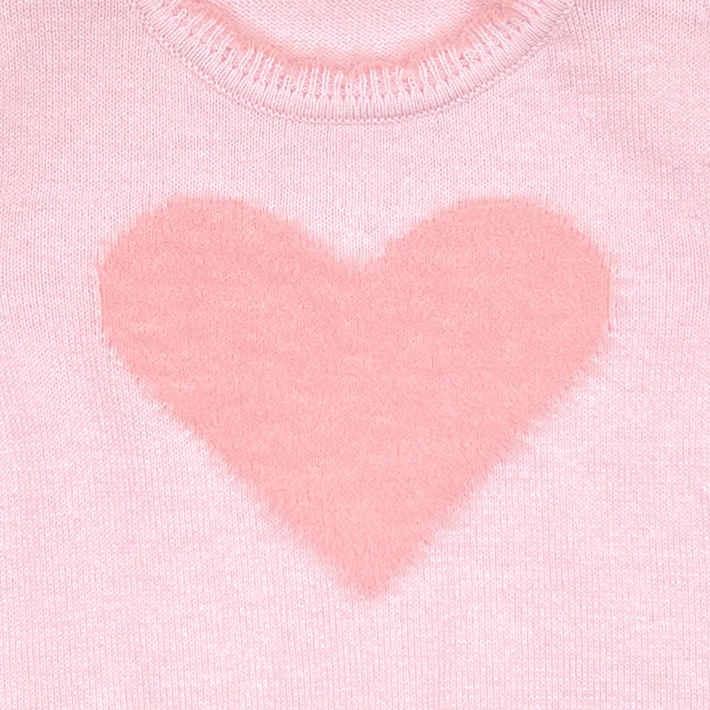 Pink Hearts Sweater
