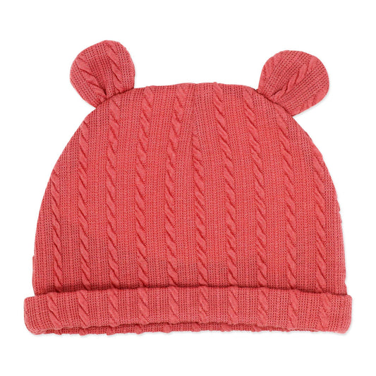 baby girl 3 piece outfit set, newborn rose knit clothing, boutique infant outfit with hat, ribbed onesie and pant set, baby girl fall outfit, infant girl cozy knitwear, newborn take home outfit girl, boutique baby shower gift set, toddler girl rose pink clothing set, cute infant girl matching set