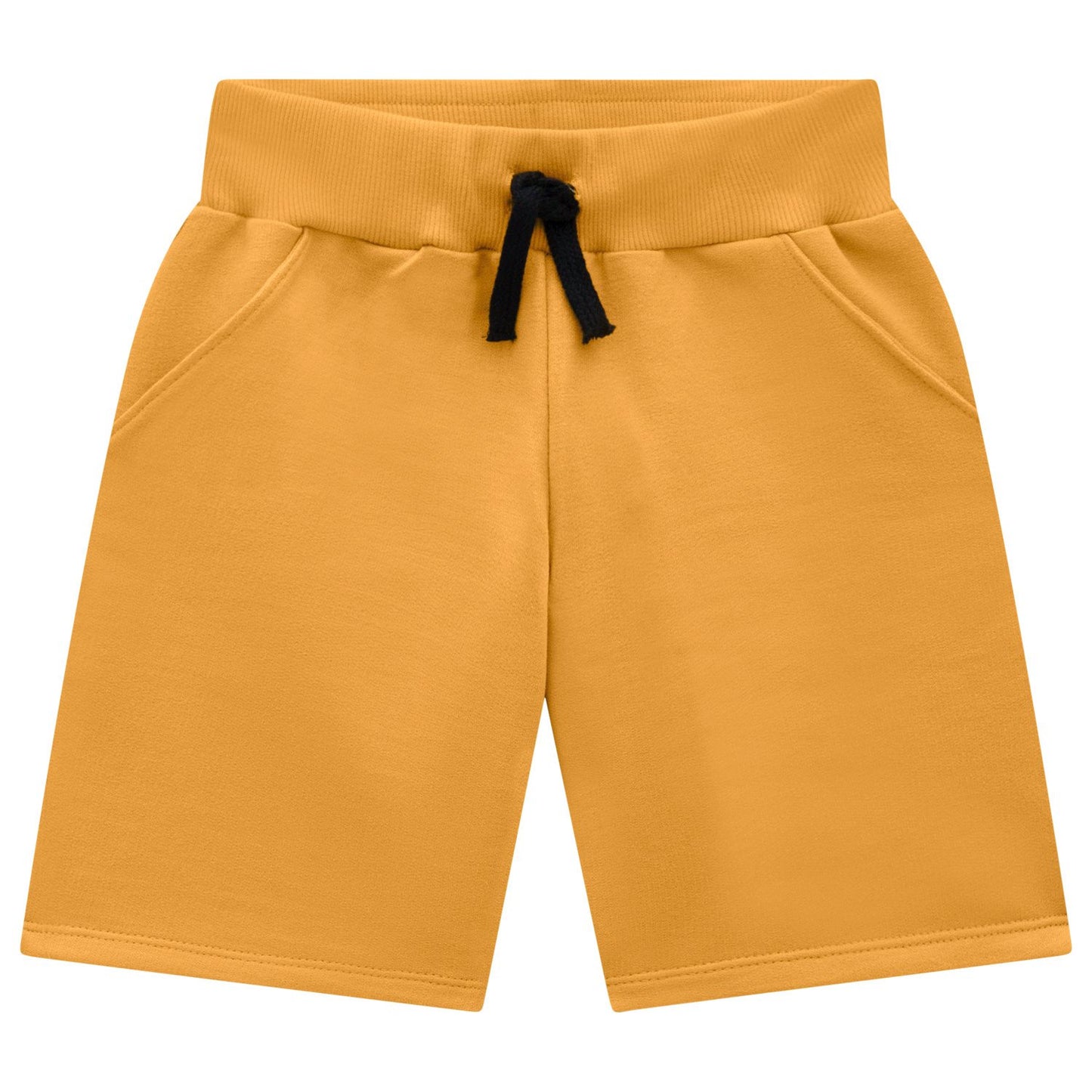 2pc Black Surfboard Tee w Gold Shorts