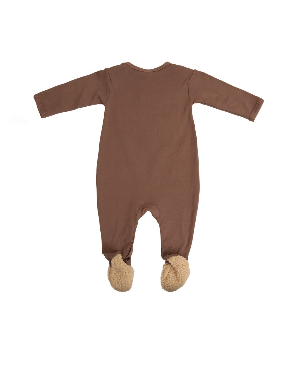 Brown Bear Footie with Hat - 2pc
